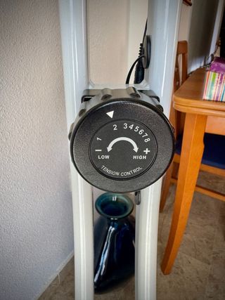 Bicicleta estática plegable