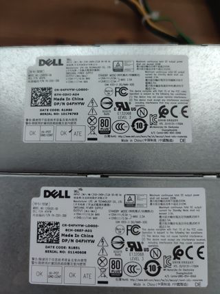 2 Fuentes alimentación DELL PC