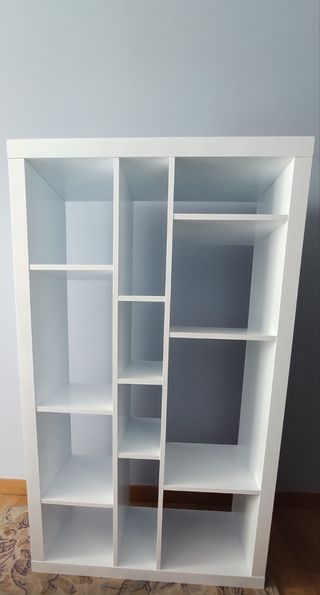 Librería blanca Ikea Kallax