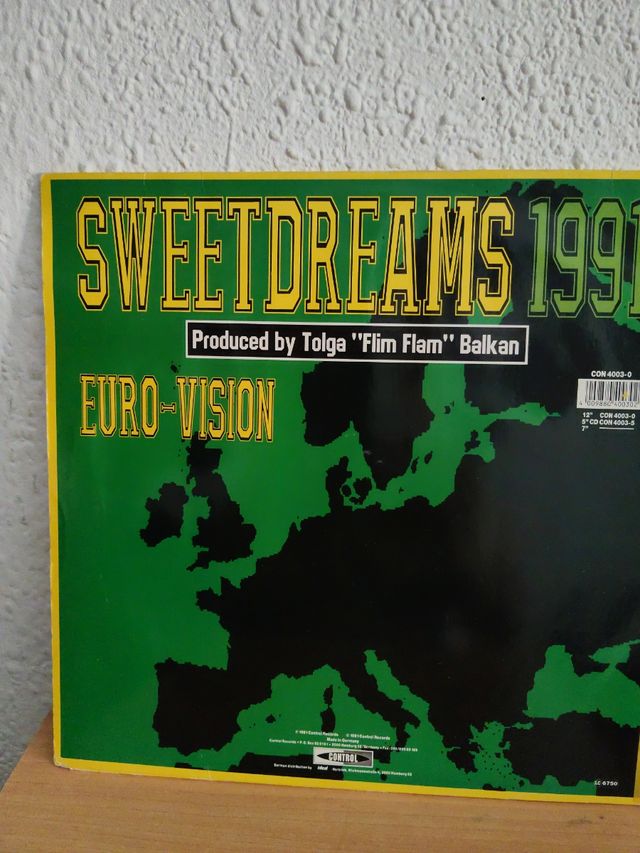 Vinilo Sweet Dreams 1991 - Tolga