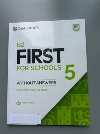 Libro ingles 4 ESO. B2 First