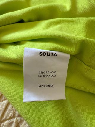 Vestido Solita Neon - Verde