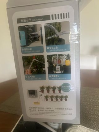 Riego automático para plantas
