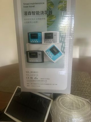 Riego automático para plantas