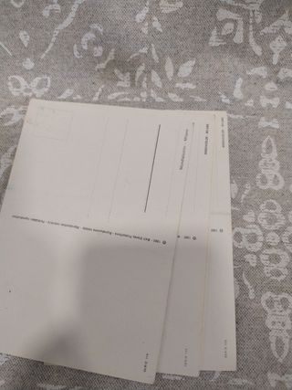 Postales Disney años 80