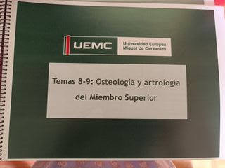 Anatomía funcional del Grado de CAFYD.UEMC