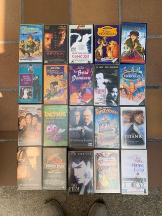 20 Películas VHS - Clásicos