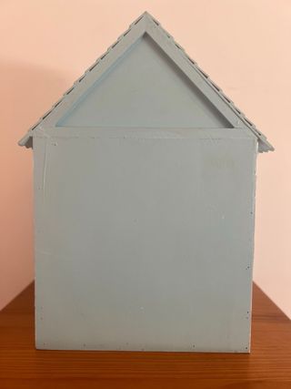 Casita muñecas madera vintage