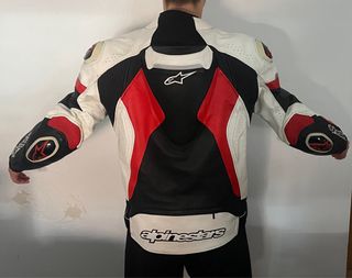 Chaqueta moto Alpinestars cuero
