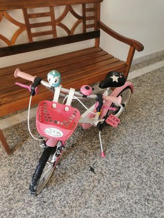 Bicicleta niña Btwin 16" Princess