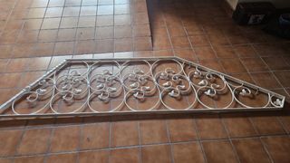 Barandas forja hierro blanco