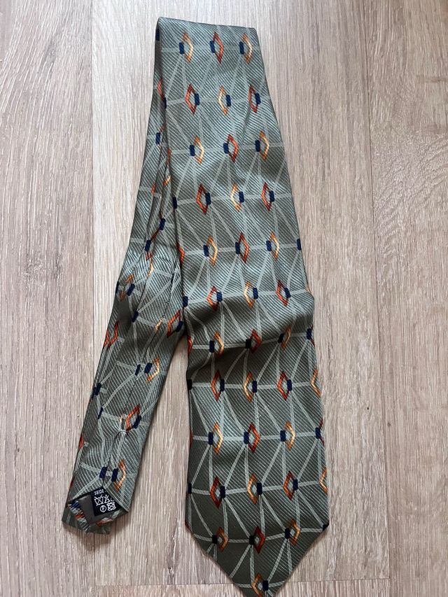 Corbata Emidio Tucci Verde Oliva