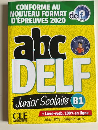 ABC Delf Junior niv.B1 + livret+CD nelle édition