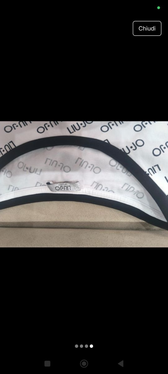 Maglia Liu Jo bianca donna