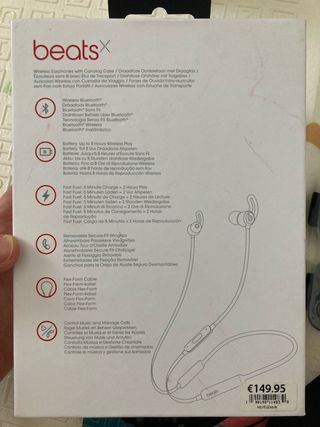 Auriculares Beats x negros