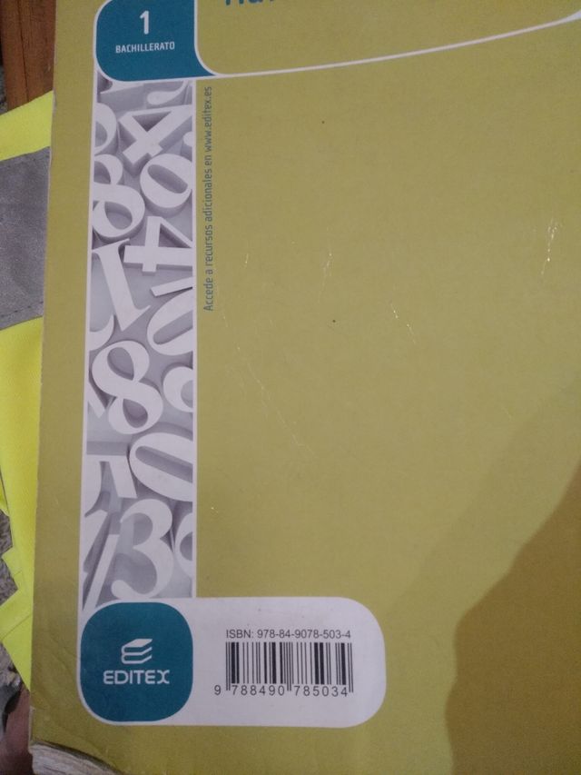 Matemáticas I 1º Bachillerato (LOMCE) Editex