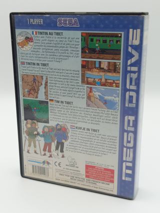 Tintin en el Tibet - Mega Drive