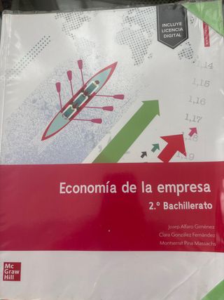 Economía de la empresa 2.º Bachillerato