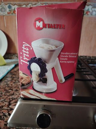 Triturador Metaltex Tritty - Manual