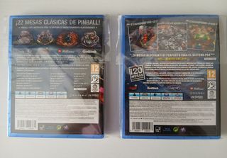 Pinball 1 y 2 PS4 pal España