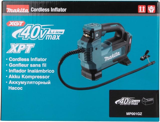 Makita MP001GZ Inflador a batería 40Vmax XGT