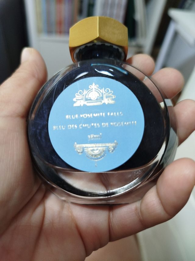 Tinta Ferris Wheel Press - Blue Yosemite Falls