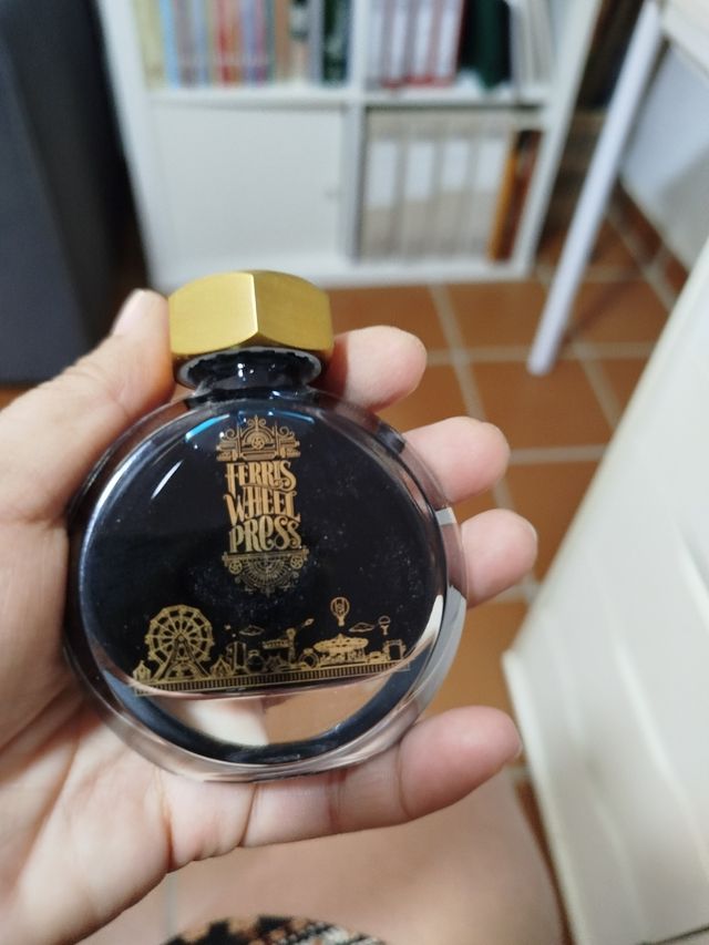 Tinta Ferris Wheel Press - Blue Yosemite Falls