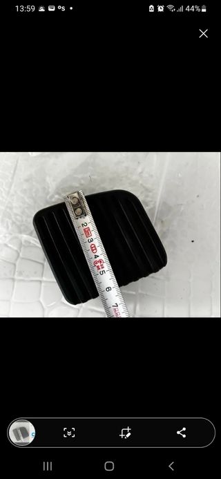 Goma pedal freno Harley Davidson