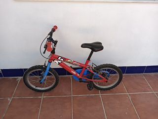 Bicicleta niño 16" roja