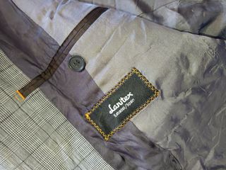 Americana gris cuadros