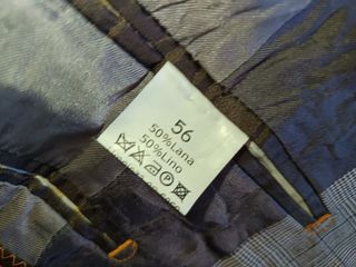 Americana gris cuadros