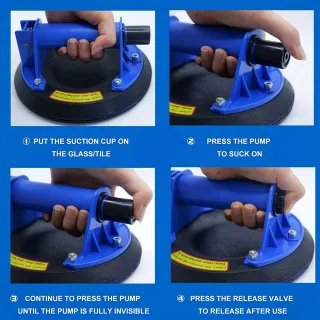 Ventosas de vacío vidrio IMETRX - 2 uds