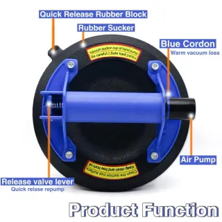Ventosas de vacío vidrio IMETRX - 2 uds