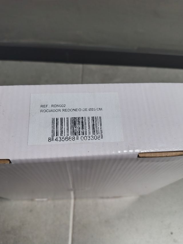 Rociador techo Roca 200mm