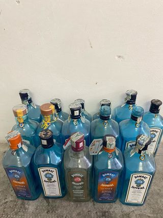 Bottiglie vuote Bombay Sapphire & Grey Goose
