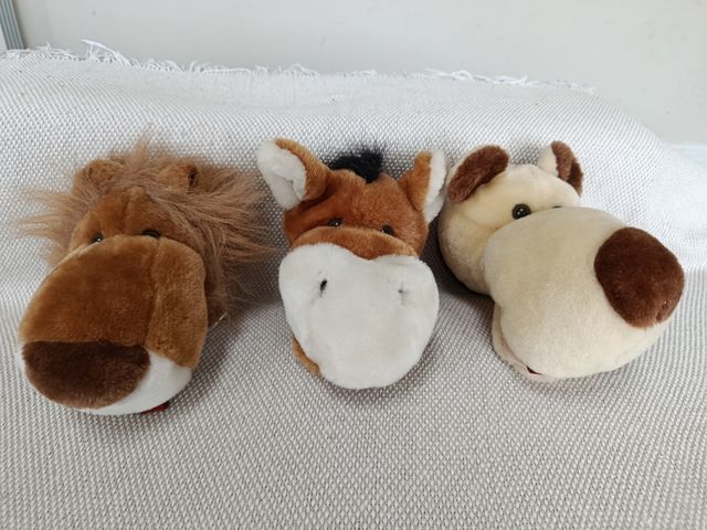 Colgadores infantiles peluche animales