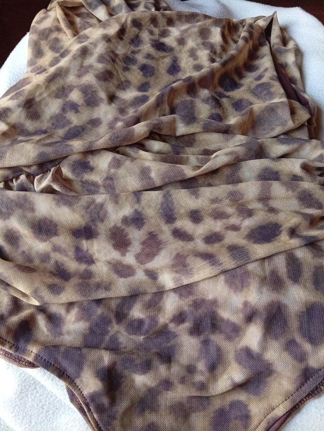 Bodys estampados leopardo. Son talla L y M