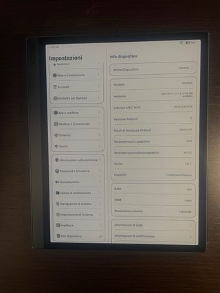 BOOX Tab Ultra Tablet E-Ink a Colori 2024