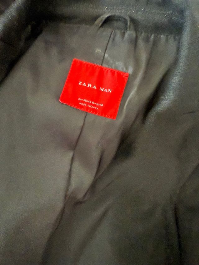 Chaqueta Zara Man negra - M