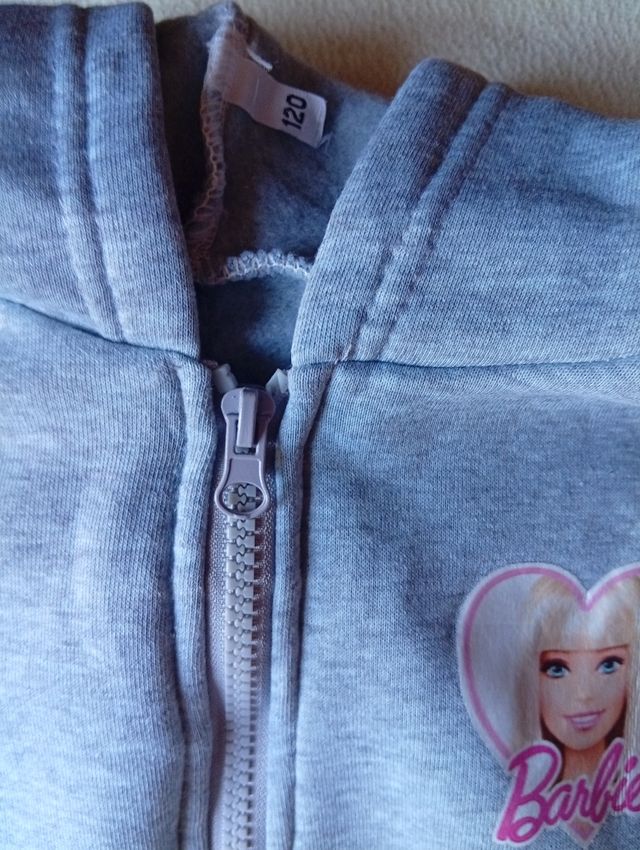 Sudadera Barbie niña talla 120