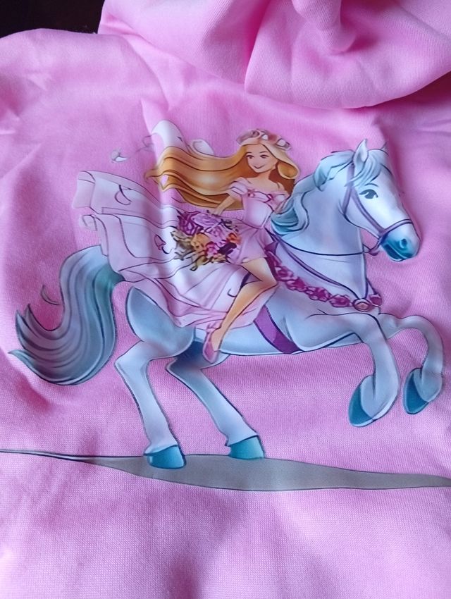 Sudadera Barbie niña talla 120