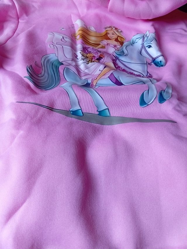 Sudadera Barbie niña talla 120
