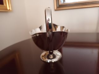 Jarrón/Centro de mesa plata 925. LEER DESCRIPCIÓN.