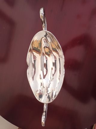 Jarrón/Centro de mesa plata 925. LEER DESCRIPCIÓN.