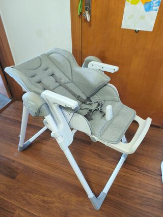 Trona Jane Mila - Plegable, Gris