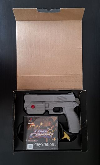 Pack Time Crisis + Pistola G-Con45 para PSX