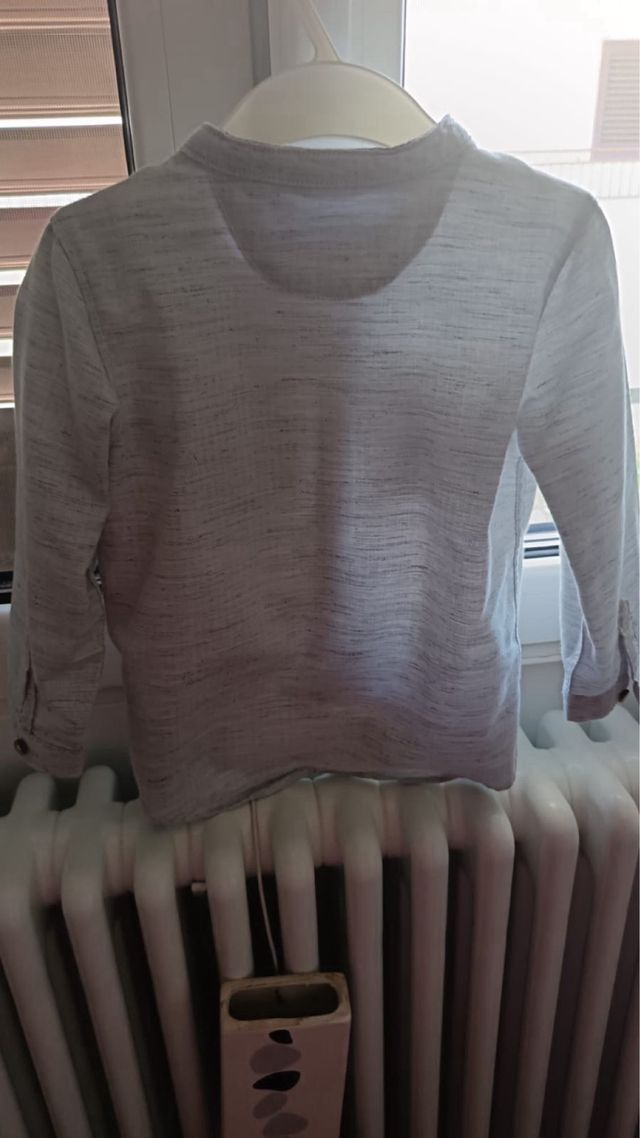 Camicia bimbo 24 mesi - Grigia