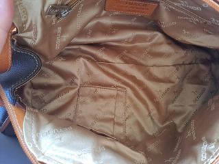 Bolso Petisco marrón y beige