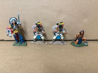 12 Soldatini Indiani + Totem