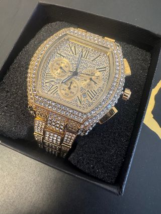 Reloj de Lujo Dorado